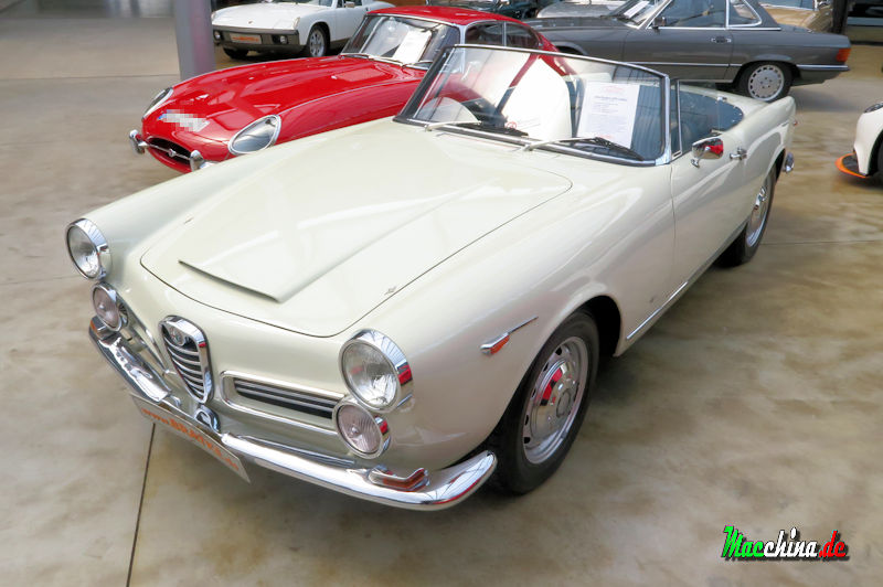 Alfa Romeo 2600 Spider (Serie 2.), Foto: Macchina.de